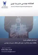 ارزیابی کارایی معاونت های دانشگاه آزاد اسلامی واحد تهران جنوب با رویکرد ترکیبی کارت امتیازی متوازن و تحلیل پوششی داده ها