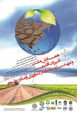 تأثیر خشکسالی بر اراضی زراعی در سیستان و گسترش بیابان زائی (مطالعه موردی: شهرستان زهک)