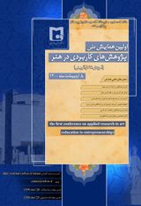آموزش کارآفرینی در برنامه های درسی رشته صنایع دستی ایران