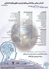 تبیین شاخص های روانی SCL-90 در زنان و مردان نسل اول مهاجران افغان مقیم اصفهان