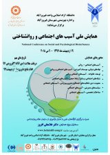 عوامل اجتماعی موثر برخشونت علیه زنان در شهرستان سپیدان (فارس)